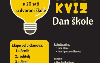 Pub kviz za dan škole