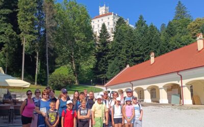 Izlet u Trakošćan za nagrađene učenike i mentore